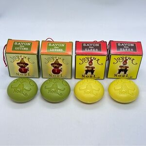 Kalastyle Joyeux Noel Pixie & Elf Belgian Christmas Soap 1.9oz 2013 NOS Open Box